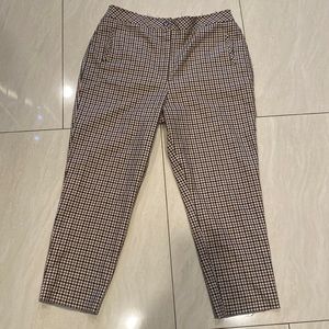Topshop woman’s checkered pants size 12